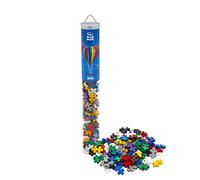 Plus Plus Building Blocks - 100 pc Kids Construction Toys, Creative Learning Resources and STEM Play for Home and Travel - Boys and Girls Toys Age 5 Plus - Basic 100 Pieces