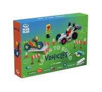 Plus Plus Building Blocks - Learn To Build Vehicles | 3d Puzzle For Kids | Puzzles For 5 Year Olds | Educational Toys For 5 Year Olds And More | Building Toys