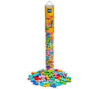 PLUS PLUS Building Blocks Toy - 100 pc Kids Construction Toys, Creative Learning Resources and STEM Play for Home and Travel - Girls and Boys Toys Age 5 Plus - Tropical 100 Pieces