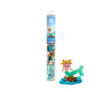 PLUS PLUS Building Blocks Toy - 100 pc Kids Construction Toys, Creative Learning Resources and STEM Play for Home and Travel - Girls and Boys Toys Age 5 Plus - Little Mermaid