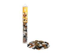 PLUS PLUS Building Blocks Toy - 240 pc Kids Construction Toys, Creative Learning Resources and STEM Play for Home and Travel - Girls and Boys Toys Age 5 Plus - Treasure 100 Pieces