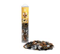 PLUS PLUS Building Blocks Toy - 240 pc Kids Construction Toys, Creative Learning Resources and STEM Play for Home and Travel - Girls and Boys Toys Age 5 Plus - Treasure 240 Pieces