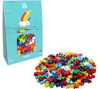 PLUS PLUS Building Blocks Toy - 300 pc Kids Construction Toys, Creative Learning Resources and STEM Play for Home and Travel - Girls and Boys Toys Age 5 Plus - Rainbow 300 Pieces