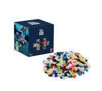 PLUS PLUS Building Blocks Toy - 600 pc Kids Construction Toys, Creative Learning Resources and STEM Play for Home and Travel - Girls and Boys Toys Age 5 Plus - Glow in the Dark 600 Pieces