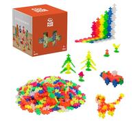 PLUS PLUS Building Blocks Toy - 600 pc Kids Construction Toys, Creative Learning Resources and STEM Play for Home and Travel - Girls and Boys Toys Age 5 Plus - Neon 600 Pieces