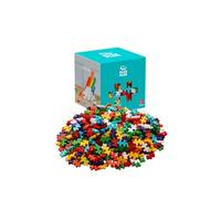 PLUS PLUS Building Blocks Toy - 600 pc Kids Construction Toys, Creative Learning Resources and STEM Play for Home and Travel - Girls and Boys Toys Age 5 Plus - Rainbow 600 Pieces