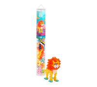 PLUS PLUS Building Blocks Toy - Animal Toys for Kids, Creative Learning Resources and STEM Play for Home and Travel - Girls and Boys Toys Age 5 Plus - Lion 100 Pieces