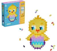 Plus Plus Building Blocks Toy - Chick Puzzle by Number, Kids Crafts Jigsaw with 250 Reusable Pieces - Construction Toys and STEM Learning Resources - Girls and Boys Toys Age 5 +