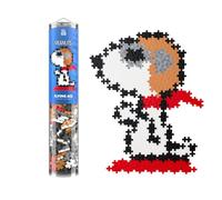 Plus Plus Building Blocks Toy - Flying Ace Peanuts Snoopy Puzzle by Number, Kids Crafts Jigsaw - Construction Toys, STEM Learning Resources, Snoopy Gifts, Girls and Boys Toys Age 5 Plus, 275pcs