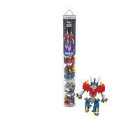 PLUS PLUS Building Blocks Toy - Kids Robot Toy, Creative Construction Learning Resources and STEM Play for Home and Travel - Girls and Boys Toys Age 5 Plus, Mecha Bot 100 Pieces