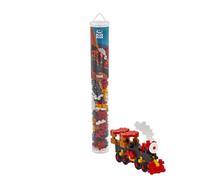 PLUS PLUS Building Blocks Toy - Kids Train Toy, Creative Construction Learning Resources and STEM Play for Home and Travel - Girls and Boys Toys Age 5 Plus, Train 100 Pieces