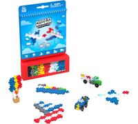 PLUS PLUS Building Blocks Toy - Puzzle by Number Travel Games Activity Book, Kid