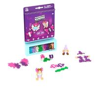 Plus Plus Building Blocks Toy - Puzzle by Number Travel Games Activity Book, Kids Construction Toys, Creative Learning Resources and STEM Play - Girls and Boys Toys Age 5 Plus - Enchanted Forest