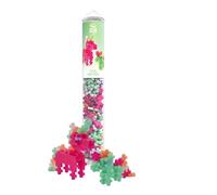 Plus Plus Building Blocks Toy - Unicorn Toys for Kids, Creative Learning Resources and STEM Play for Home and Travel - Girls and Boys Toys Age 5 Plus - Pearl Unicorns 100 Pieces