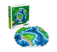 Plus Plus Earth Block Puzzle 800 pc(s) Globe, Earth | 2D 3D creative plug-in kit STEM learning toy for children endless game 5-12 years