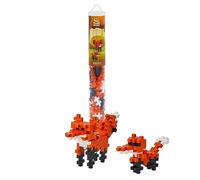 Plus-Plus - Fox - 100 Pieces - Creative Play Building Blocks Building, Developing Toys for Kids STEM, STEAM, Produced in Denmark