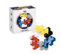 Plus-Plus Hexel Mondrian Composition A