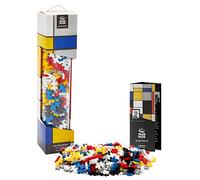 Plus-Plus Inspired - Mondrian - Composition A - 350 pieces - Building Blocks, Building, Developing Toys for Kids, STEM, STEAM, Produced in Denmark