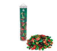 PLUS PLUS Building Blocks Toy - 240 pc Kids Construction Toys, Creative Learning Resources and STEM Play for Home and Travel - Girls and Boys Toys Age 5 Plus - Jungle 240 Pieces