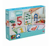 Plus-plus building blocks learn to build letters and numbers
