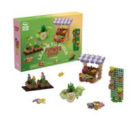 PLUS PLUS - Learn to Build - Floristería - 600 Piezas - Bloques de construcción,