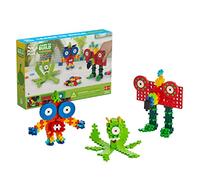 PLUS PLUS Learn to Build Set, Interlocking Mini Building Blocks, 3D Puzzle Construction Stem Toy for Kids - Creatures, 240 Pieces