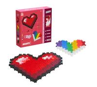 Plus Plus Puzzle By Number - Hearts