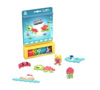 Plus Plus Puzzle By Number Activity Pad, Ocean - Airplane Activities & Roadtrip