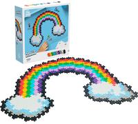 Plus-Plus Puzzle by Number - 500 pc Rainbow Building Block Puzzle Toy 3913