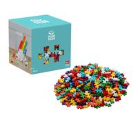 PLUS PLUS Building Blocks Toy - 600 pc Kids Construction Toys, Creative Learning Resources and STEM Play for Home and Travel - Girls and Boys Toys Age 5 Plus - Rainbow 600 Pieces