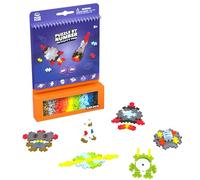 PLUS PLUS Building Blocks Toy - Puzzle by Number Travel Games Activity Book, Kids Construction Toys, Creative Learning Resources and STEM Play - Girls and Boys Toys Age 5 Plus - Space
