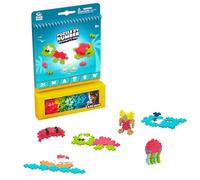 PLUS PLUS Building Blocks Toy - Puzzle by Number Travel Games Activity Book, Kids Construction Toys, Creative Learning Resources and STEM Play - Girls and Boys Toys Age 5 Plus - Ocean