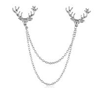 PLUS PO Brooches Pins Men Suit Accessories Christmas Brooch Lapel Pins for Men Suit Accessories for Men Jewelry Brooch Brooch for Men Silver Brooch Silver