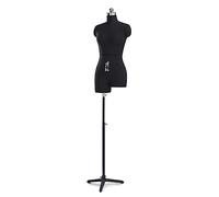 Plus Size Adjustable Dress Form Mannequin with Stand, Styrofoam Body for Dressmaking and Clothing Display