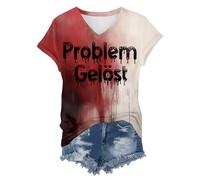 Plus Size Halloween Top Bloody Shirts Women Funny Blood Splatter T-Shirt Stain Movie Graphic Long Sleeve Button Down Shirt with Pants Casual Pajama