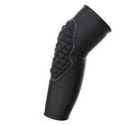 Plus Size Knee Sleeve 5XL Children's Comfort Anti Collision Sports Knee Guard and Arm Guard Basketball Football Goalkeeper Breathable High Elastic Sports Guard Knee Compression (Black, 10-12 Years)