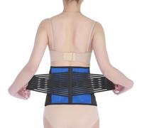 Plus Size M-6XL Double Pull Lumbar Protector Elastic Waist Support Belt Men Women Adjustable Lower Back Brace Immediate Relief From Sciatica, Herniated Disc, Scoliosis(6XL)
