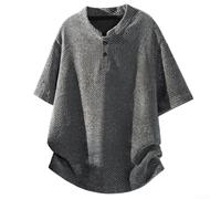 Plus Size Men's Striped Tee M-5XL Regular Fit Summer Shirt