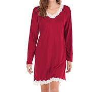 Plus Size Pyjamas Women's Nightdresses & Nightshirts,Ladies Nighties Short Sleeve Sleep Tee Shirt Soft Nightdress Cute Pattern Summer Sleepwear Loose Cartoon Stely