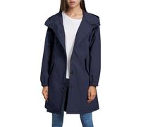Plus Size Rain Jacket,Lightweight Waterproof Jacket Active Outdoor Trench Zipper Hiking Walking Cycling Quick Dry Rain Coats For Women Long Sleeve Ladies Raincoats With Hood Navy