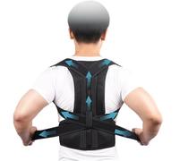 Plus Size S-5XL Back Brace Scoliosis Posture Corrector Men Women Full Back Support Belt Shoulder Straightener For Hunchback Correction And Lumbar Support(XXXXXL-arge)