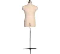Plus Size Sewing Mannequin Torso with Tripod Stand, Dressmakers Manikin Body for T-Shirts and Jackets