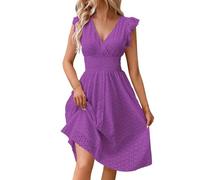 Plus Size Summer Maxi Dresses Dresses for Women UK Elegant Knee Length Wool Dress Womens Long Sleeve Dress Womens Red Bodycon Long Sleeve Tunic School Summer for Girls Green Purple