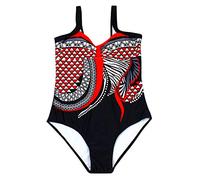 Plus Size Swimwear Push up Swimwear for Women UK High Neck Mesh Swimsuit for Women UK Ruched Tummy Control Mesh Swimming Costume Tankini Tops for Women UK Travel Essentials