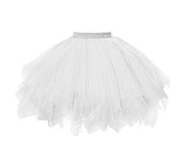 Plus Size Tutu High Skirt Quality Dancing Womens Adult Short Pleated Neon Festival Clothing