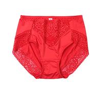 Plus Size Underwear Women Lace Panties Women's High Waist Seamless Wide Waist Underwear Non Spectacular Invisible Panties Comfortable Stretch Briefs Thong