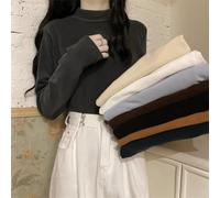 Plus Size Velvet Base Layer Shirt Long Sleeve Warm