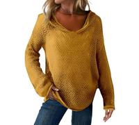 Plus Size Women's Jumpers Cowl Neck Mesh Knitted Jumpers For Women UK Solid Color Personality Fashion Womens Lightweight Sweaters Spring Fall Sweater Casual Daily Travel Long Sleeve Tops Pullover