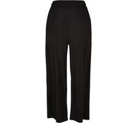 Plus Size Women's Ribbed Straight Leg Joggers Urban Classics Interlock Noir 5XL