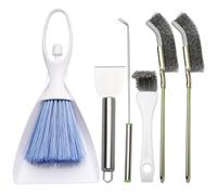 Plus tard 6 Pcs Bird Cage Cleaner Kit, Poop Off Bird Poop Remover, Bird Cage Cleaner Accessories, Complete Cleaning Solution for Birds and Small Pets